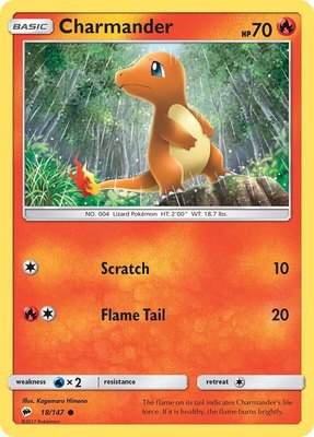 Charmander, SM - Burning Shadows
