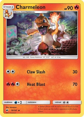 Charmeleon, SM - Burning Shadows