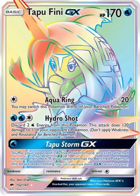Tapu Fini GX (Secret), SM - Burning Shadows