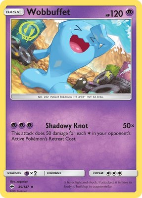 Wobbuffet, SM - Burning Shadows