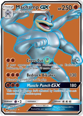 Machamp GX (Full Art), SM - Burning Shadows