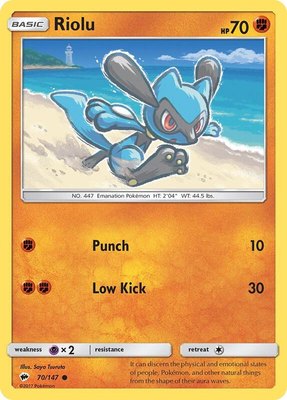Riolu, SM - Burning Shadows