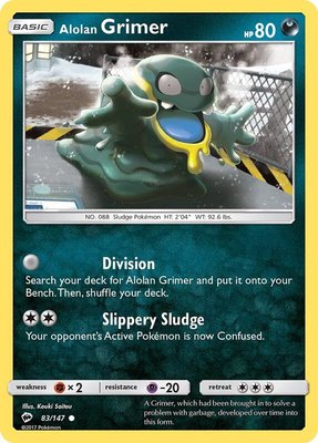 Alolan Grimer, SM - Burning Shadows