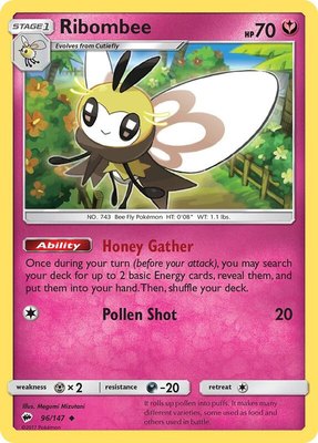 Ribombee, SM - Burning Shadows
