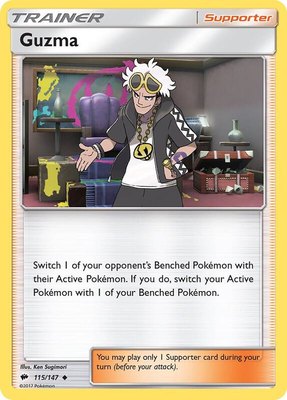 Guzma, SM - Burning Shadows