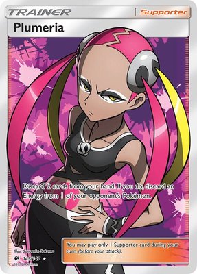 Plumeria (Full Art), SM - Burning Shadows