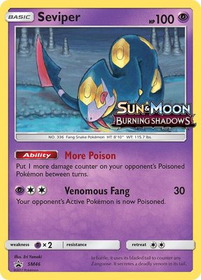 Seviper (Prerelease), SM Promos