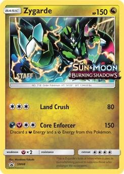 Zygarde (Prerelease) [Staff], SM Promos
