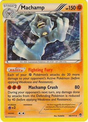 Machamp (Cosmos Holo), Blister Exclusives