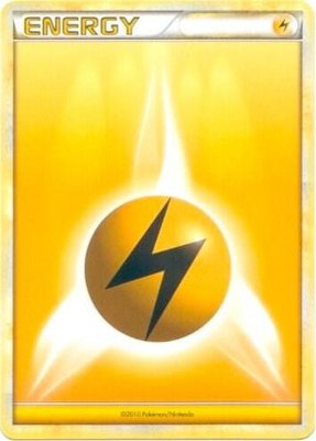 Lightning Energy (2010 Unnumbered HGSS Style Non-Holo), League & Championship Cards