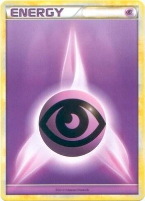 Psychic Energy (2010 Unnumbered HGSS Style Non-Holo), League & Championship Cards