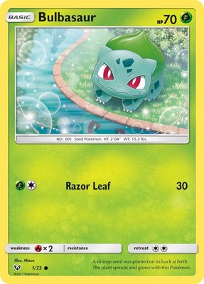 Bulbasaur, Shining Legends