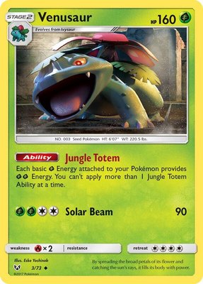 Venusaur, Shining Legends
