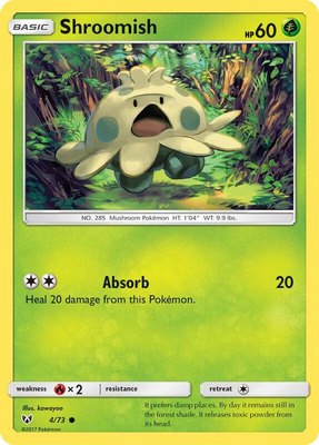 Shroomish, Shining Legends