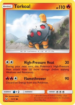 Torkoal, Shining Legends