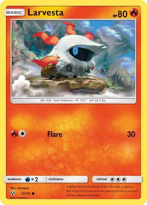 Larvesta, Shining Legends