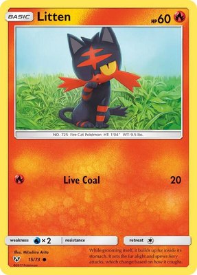 Litten, Shining Legends