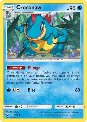 Croconaw, Shining Legends
