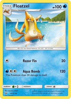 Floatzel, Shining Legends