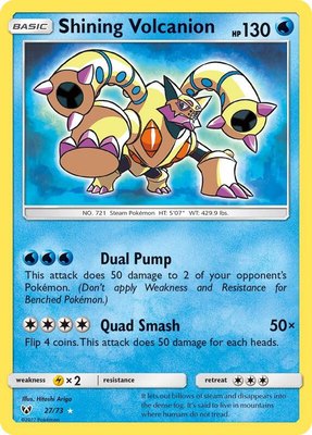 Shining Volcanion, Shining Legends