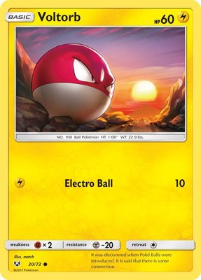 Voltorb, Shining Legends