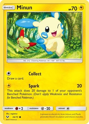 Minun, Shining Legends
