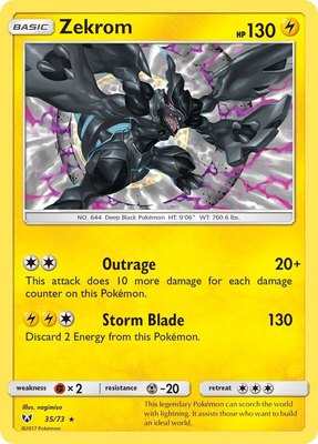 Zekrom, Shining Legends