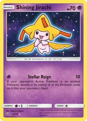 Shining Jirachi, Shining Legends