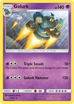 Golurk, Shining Legends