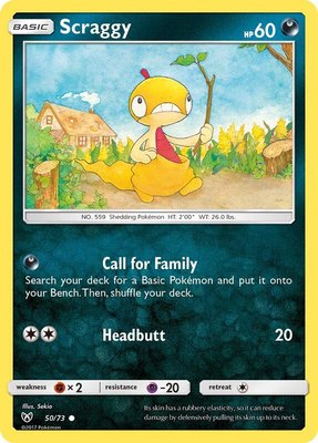 Scraggy, Shining Legends