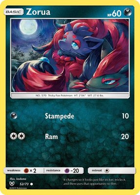 Zorua, Shining Legends