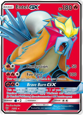 Entei GX (Full Art), Shining Legends