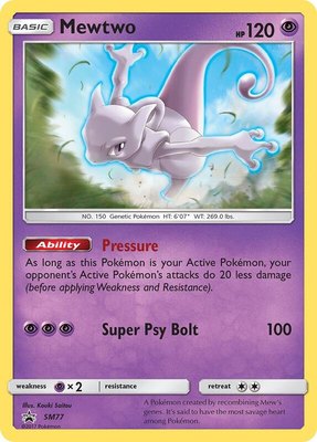 Mewtwo, SM Promos