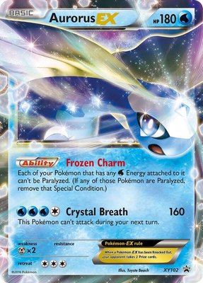 Aurorus EX (XY Black Star Promos), Jumbo Cards