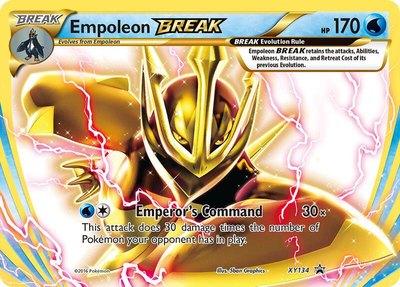 Empoleon BREAK (XY Black Star Promos), Jumbo Cards