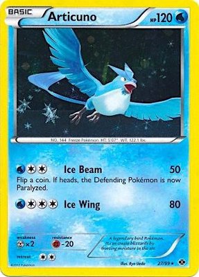 Articuno (Next Destinies), Blister Exclusives