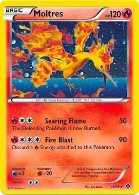 Moltres (Next Destinies), Blister Exclusives