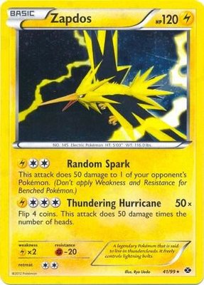 Zapdos (Next Destinies), Blister Exclusives