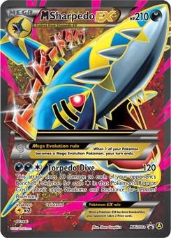 M Sharpedo EX, Alternate Art Promos