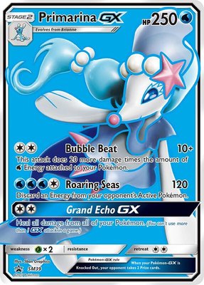 Primarina GX, Jumbo Cards