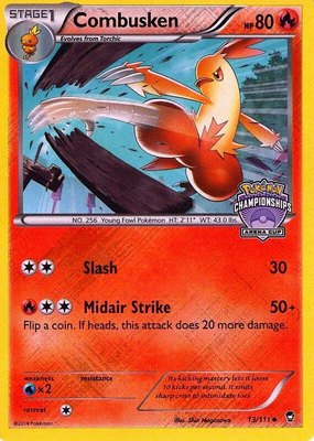 Combusken (Arena Cup Championships), League & Championship Cards
