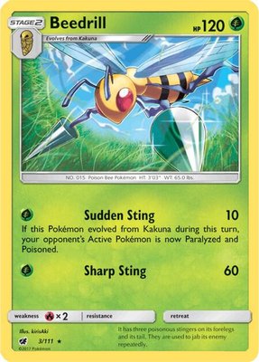 Beedrill, SM - Crimson Invasion