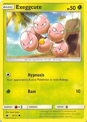 Exeggcute, SM - Crimson Invasion