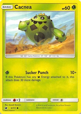 Cacnea, SM - Crimson Invasion
