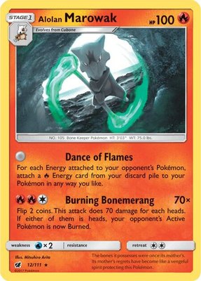 Alolan Marowak, SM - Crimson Invasion