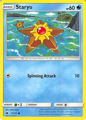 Staryu, SM - Crimson Invasion