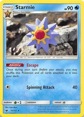 Starmie, SM - Crimson Invasion