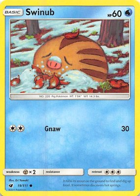 Swinub, SM - Crimson Invasion