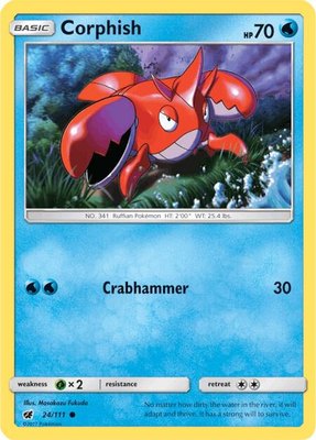 Corphish, SM - Crimson Invasion