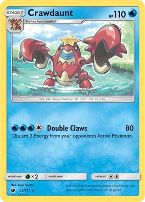 Crawdaunt, SM - Crimson Invasion